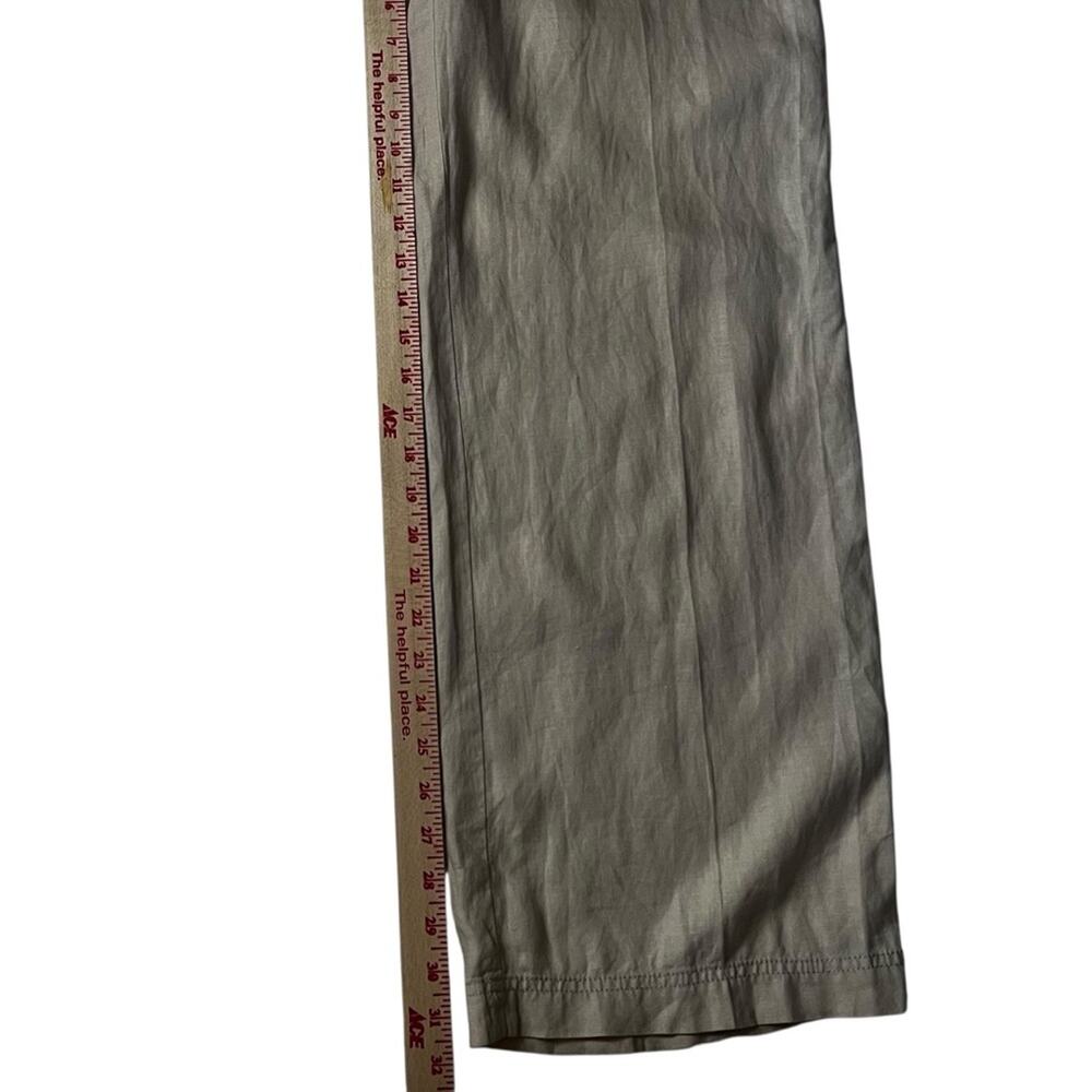 Guess Linen Drawstring Pants | Size Large | Beige… - image 5